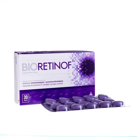 Bioretinof suplement diety, 30 tabletek LEK-AM
