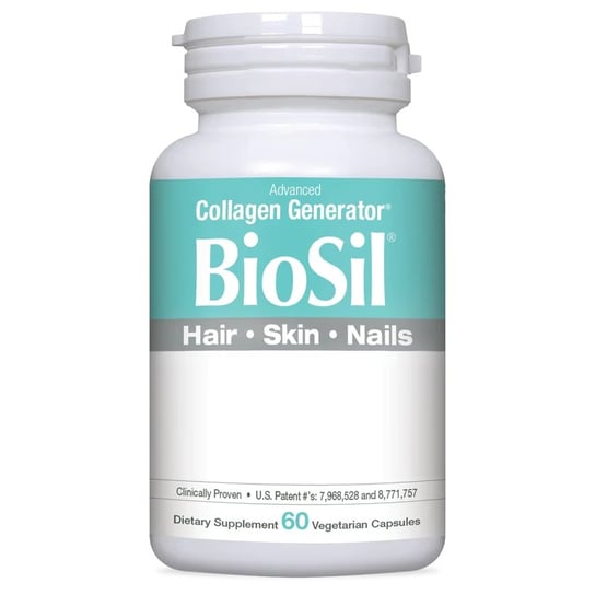 BioSil, Zaawansowany Generator Kolagenu, Suplement diety, 60 kaps. BioSil