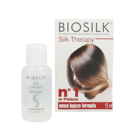 Biosilk, Silk Therapy, jedwab do włosów, 15 ml Biosilk
