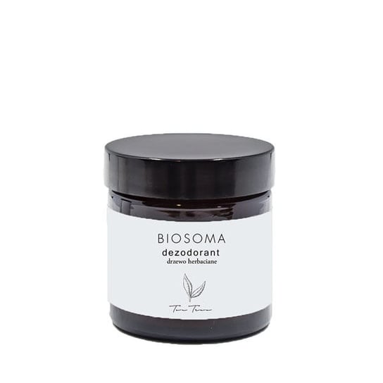Biosoma, Dezodorant naturalny w kremie, 60ml Biosoma