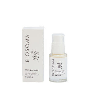 Biosoma, Regenerujący krem pod oczy – Retinol, koenzym, opuncja, 15ml Biosoma