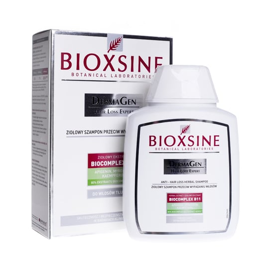 Biota Bioxsine, Dermagen, Ziołowy Szampon Do Włosów Przetłuszczających Przeciw Wypadaniu Włosów, 300 Ml Bioxsine