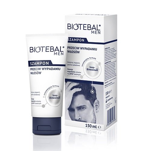 Biotebal Men, szampon przeciw wypadaniu włosów, 150 ml Biotebal