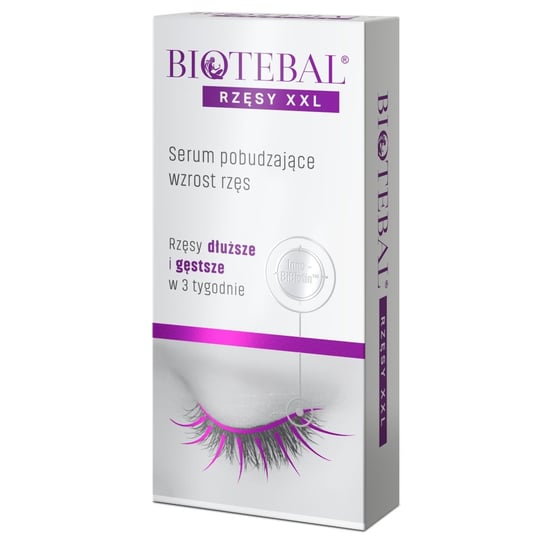 Biotebal, serum pobudzające wzrost rzęs, 3 ml Polpharma