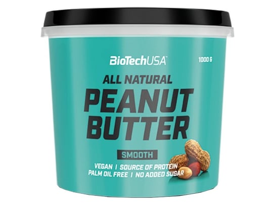 BIOTECH Peanut Butter 1000 g, Smooth BioTech
