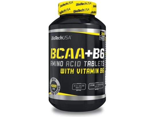 BioTech, Suplement aminokwasowy, BCAA + B6, 200 tabletek BioTech