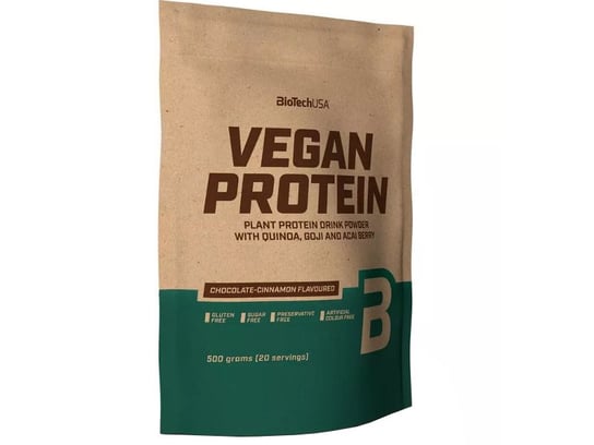 BioTech, Suplement diety, Vegan Protein, czekolada-cynamon, 500 g BioTech
