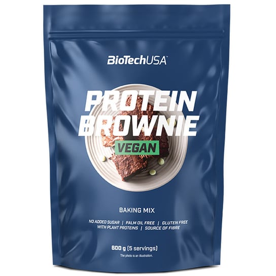 Biotech Usa Protein Brownie Vegan 600G Chocolate BioTech