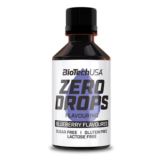 Biotech Usa Zero Drops 50Ml Aromat Smakowy Blueberry BioTech