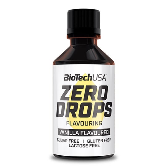Biotech Usa Zero Drops 50Ml Aromat Smakowy Vanilia BioTech