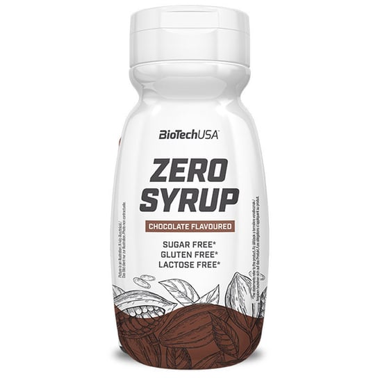 Biotech USA Zero Syrup 320ml SYROP BEZ KALORII Chocolate BioTech