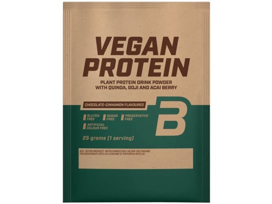BioTech, Vegan Protein, czekolada - cynamon, 25 g BioTech