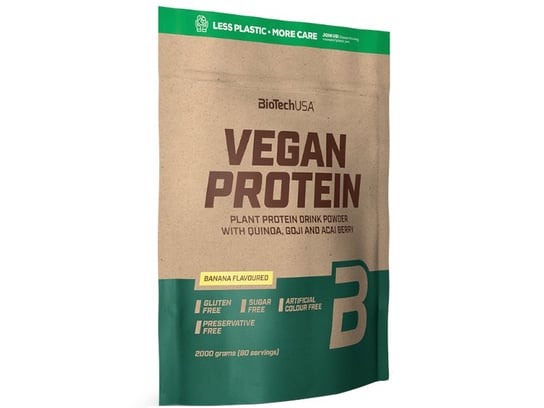 BioTech, Vegan Protein, owoce leśne, 2000 g BioTech