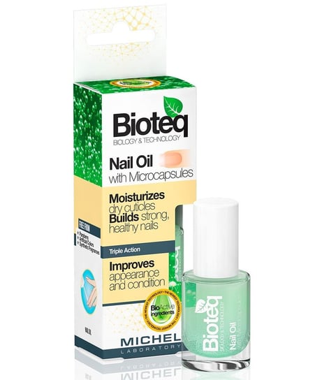 Bioteq, Nail Oil With Microcapsules, olejek do paznokci z mikrokapsułkami, 10 ml Bioteq