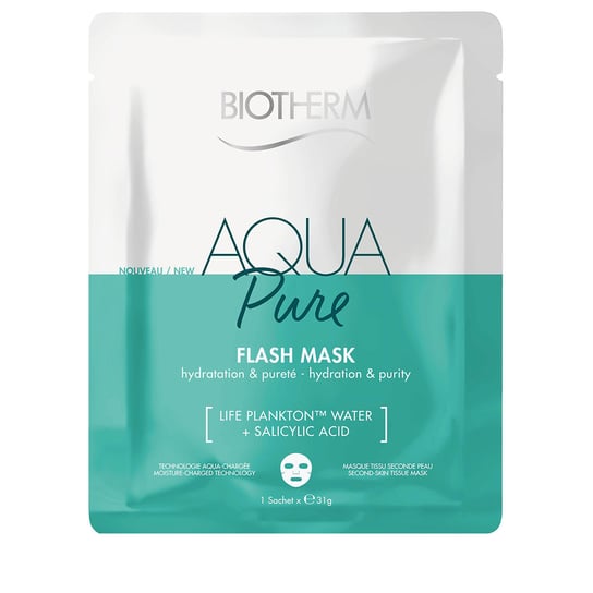 Biotherm, Aqua Super Mask Pure, maseczka płócienna, 31 g Biotherm