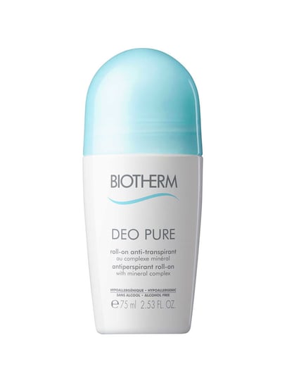 Biotherm, Deo Pure, antyperspiracyjny dezodorant w kulce z aktywnym kompleksem mineralnym, 75 ml Biotherm