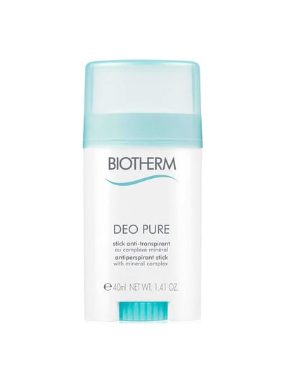 Biotherm, Deo Pure, antyperspiracyjny dezodorant w sztyfcie z kompleksem mineralnym, 40 ml Biotherm