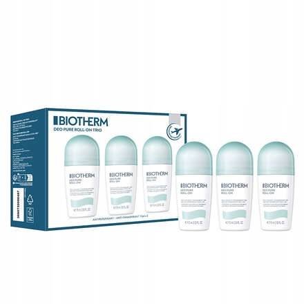 Biotherm, Deo Pure, Zestaw kosmetyków do pielęgnacji, 3 szt. Biotherm