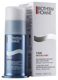 Biotherm, Homme T-Pur Anti Oil&Wet, żel nawilżający do twarzy, 50 ml Biotherm