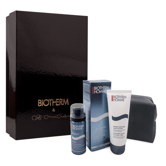 Biotherm, Homme, zestaw kosmetyków, 2 szt. + kosmetyczka Biotherm