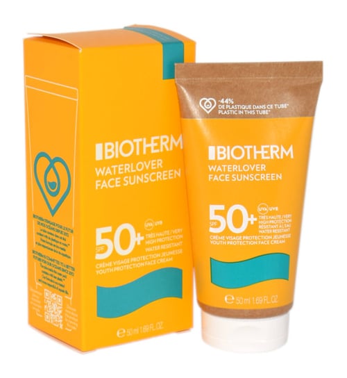 Biotherm Waterlover, krem do opalania Face Sunscreen Cream Spf50 Biotherm