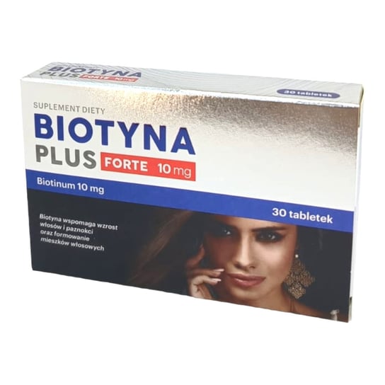 Biotyna Plus Forte 10mg, Suplement Diety, 30 Tab. Inna marka