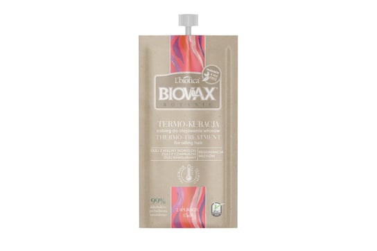 Biovax Botanic Zabieg Olejowania Malina Moroszka, Czarnuszka i Bawełna 15 ml Biovax