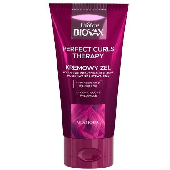 Biovax, Glamour Perfect Curls Therapy, Nawilżający Żel Do Stylizacji Fal I Loków, 150ml Biovax