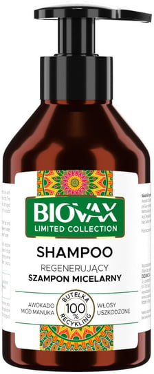 BIOVAX Limited regenerujący szampon Avocado & Miód manuka 250 ml Biovax