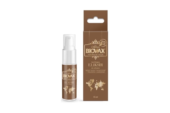 BIOVAX Naturalne Oleje Nawilżający Eliksir do włosów- 15 ml LBIOTICA / BIOVAX