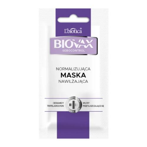 Biovax, Normalizująca Maska Seboregulująca, 20ml Biovax