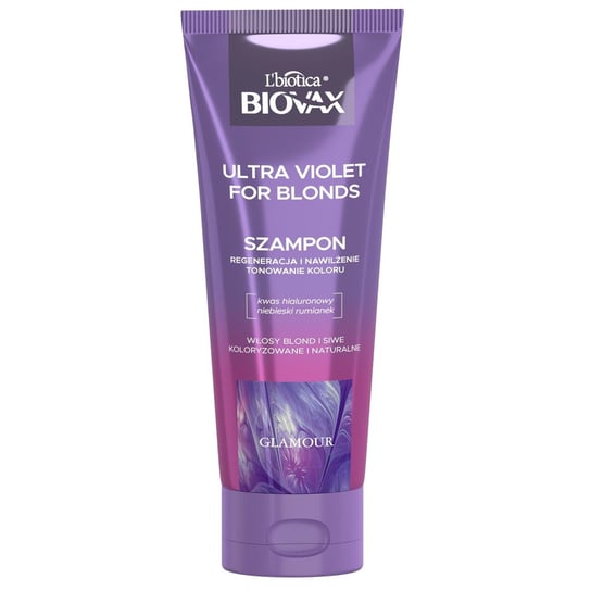 Biovax, Ultra Violet for Blonds, szampon do włosów, 200 ml LBIOTICA / BIOVAX