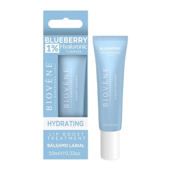 Biovene Blueberry Lip Boost Treatment nawilżające serum do ust z 1% kwasu hialuronowego 10ml BIOVENE