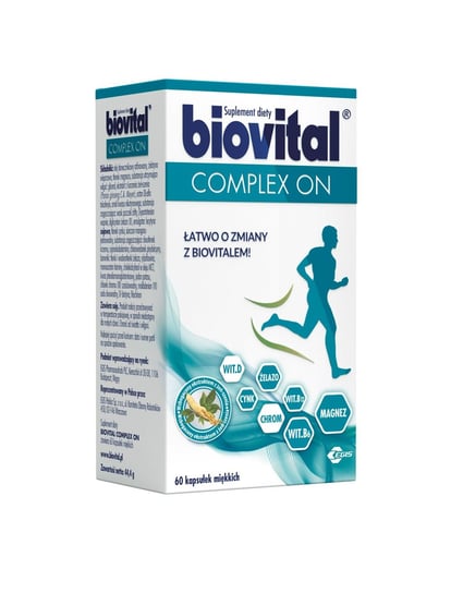 Biovital, Complex On, Suplement diety, 60 kaps. Biovital