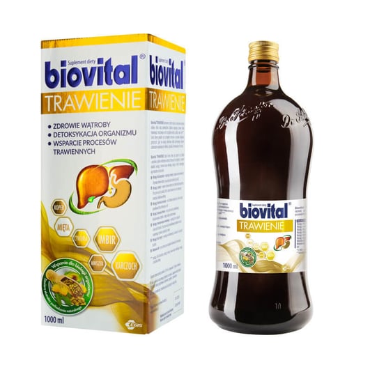 Biovital Trawienie, płyn, suplement diety, 1000 ml Egis