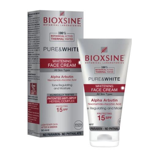 Bioxsine, Pure White, Wybielający Krem Do Twarzy Bioxsine