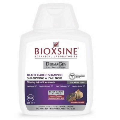Bioxsine, Szampon z czarnego czosnku, 300ml Bioxsine