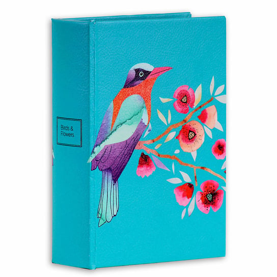 Birds & Flowers, Pudełko dekoracyjne, książka, 18x12,5 cm Empik