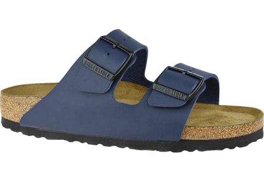 Birkenstock Arizona BF SFB 51063, Damskie, klapki, Granatowy Birkenstock