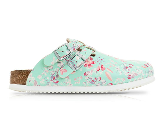 Birkenstock Kay SL BF DD Flower Field Mint 1016660, 36 Birkenstock