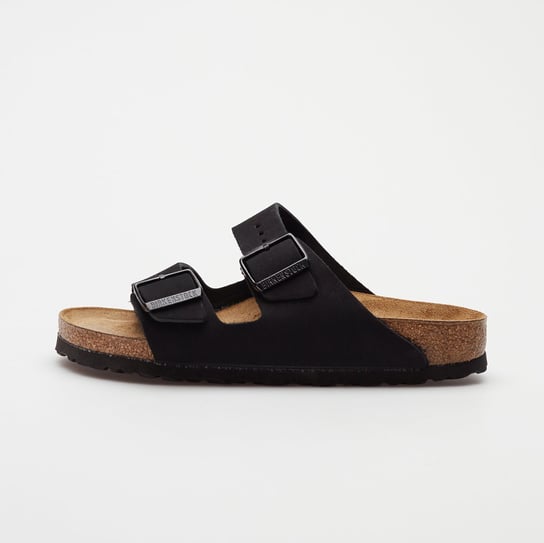 Birkenstock Sandały Damskie Arizona SFB NUBUCK Black - US 6 / EU 37 / 24 CM Birkenstock