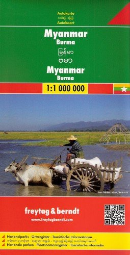 Birma. Mapa 1:1 000 000 Freytag & Berndt