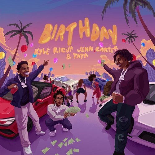 Birthday Kyle Richh, 41, Jenn Carter feat. TaTa