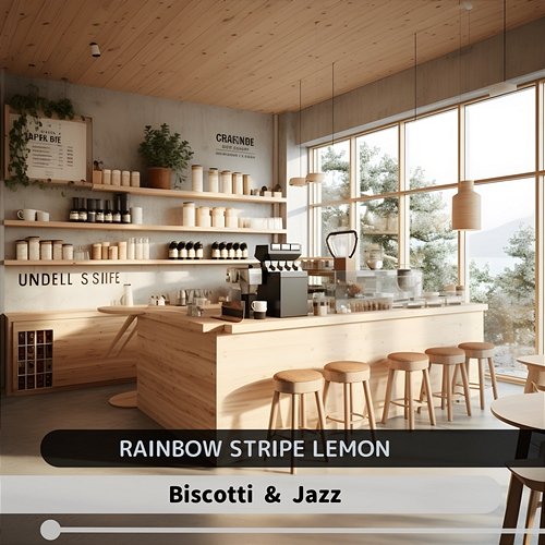 Biscotti & Jazz Rainbow Stripe Lemon