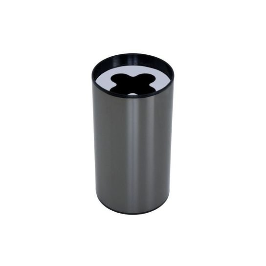 Bisk Shine Pojemnik na Szczoteczki Antracyt 07967 - Bisk | Sklep EMPIK.COM