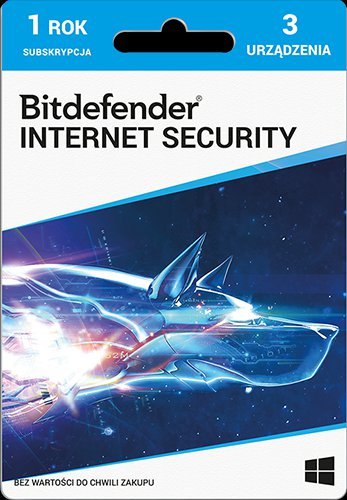 Bitdefender Internet Security 3 urządzenia - 12 miesięcy Bitdefender
