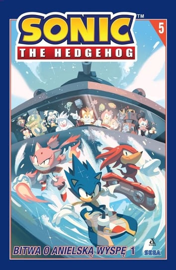 Bitwa o Anielską Wyspę. Część 1. Sonic the Hedgehog. Tom 5 Flynn Ian, Yardley Tracy, Bryce Thomas Adam