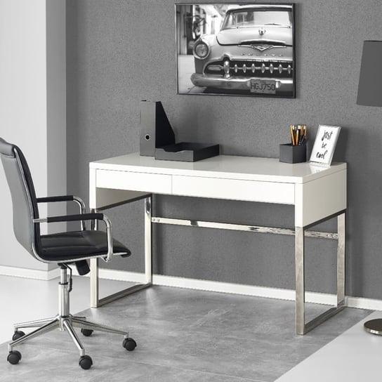 Biurko dla dzieci nowoczesne białe 120 cm Style Furniture Plan Style Furniture
