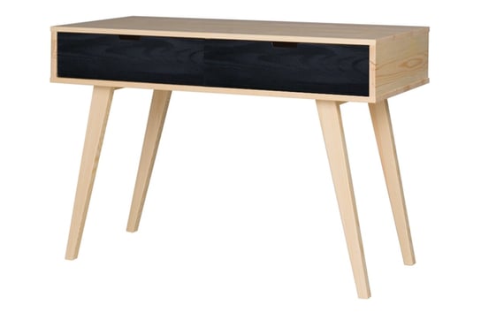 Biurko dla dzieci nowoczesne brązowe 120 cm Konsimo MONTI Konsimo