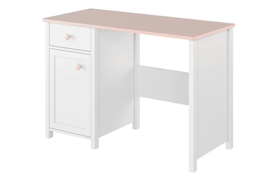 Biurko dla dzieci tradycyjne różowe 110 cm Konsimo GIGLU Konsimo